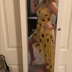 Show me your mumu sunflower club Mary mullet dress